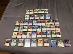 MTG FINAL FANTASY Themed Magic The Gathering Card Lot+ Bonuses - Image 1