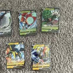 Pokemon TCG V Card Lot Sword & Shield Holo Galarian Sirfetch'd Cinderace Dubwool - Image 4