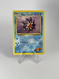 Pokemon TCG - Starmie - Gym Heroes - 56/132 - Unlimited Uncommon Card - Vintage - Image 1