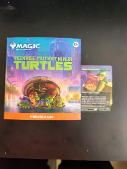 Pre-Release Pack Teenage Mutant Ninja Turtles TMNT MTG With Promo Card - Image 1
