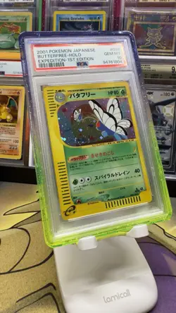 Pokemon Butterfree Expedition Holo Card 098/128 Japanese PSA 10 - Image 1