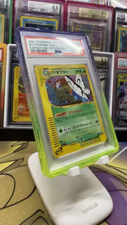 Pokemon Butterfree Expedition Holo Card 098/128 Japanese PSA 10 - Image 2