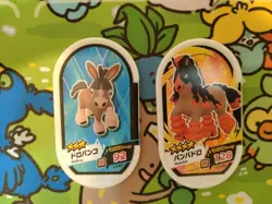 Mudbray Mudsdale Mezastar Pokemon Card Japanese Tag Tip Free Shipping - Image 1