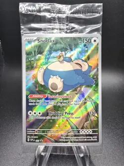 Pokemon TCG Snorlax Sealed 051 SV Scarlet & Violet Promo Card NM Condition - Image 4