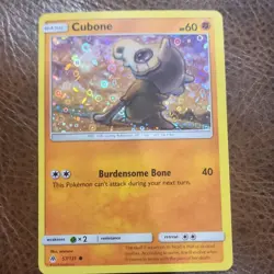Pokemon Cubone Promo Holo Card 057/131 Miscellaneous Cards & Products - Image 1