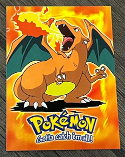 Charizard E6 of 12, 1999 TOPPS The First Movie Pokemon Card - Image 1
