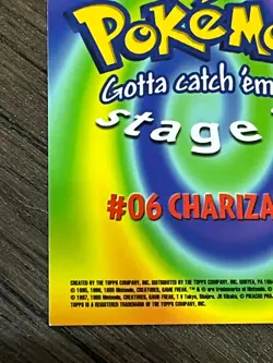 Charizard E6 of 12, 1999 TOPPS The First Movie Pokemon Card - Image 5