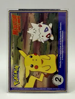 Pikachu - Burger King #25 | Pokemon Poketrivia Card (Mewtwo Strikes Back) - Image 2