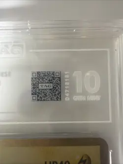 Pokemon Pikachu TCG 2023 Classic Japanese Card #008/032 Fire Deck Tag 10 GEM MNT - Image 4