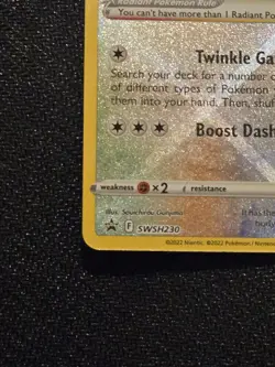 Radiant Eevee SWSH230 SWSH: Sword & Shield Promo Cards Holo, Fast Ship - Image 2