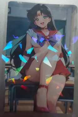 Sailor moon Sailor Mars Waifu Card - Image 1
