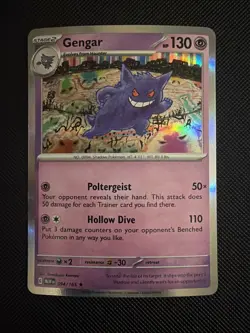 6x Pokemon Gengar 094/165 SV: Scarlet & Violet 151 NM card Holo - Image 1