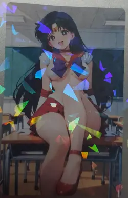 Sailor moon Sailor Mars Waifu Card - Image 1