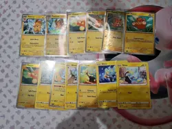 Pawmi & Shinx Pokemon TCG 13 Card Lot - Image 1