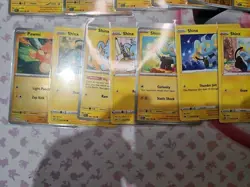 Pawmi & Shinx Pokemon TCG 13 Card Lot - Image 2