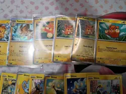 Pawmi & Shinx Pokemon TCG 13 Card Lot - Image 3