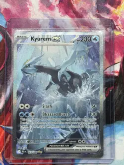 Pokemon Kyurem EX Sv: Black Bolt 165/086 Special Illustration Rare Holo - Image 1