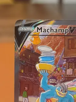 Machamp V Alternate Full Art - 172/189 - Pokemon SWSH10: Astral Radiance NM - Image 2