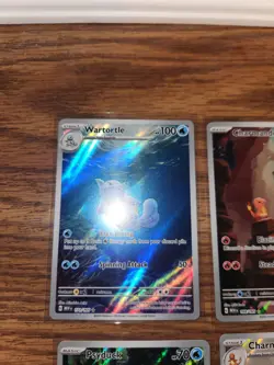 Pokemon TCG 151 IR Lot 2023 Wartortle Charmander Charmeleon Psyduck - Image 2