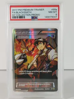 Blacksmith - Ultra Rare - XY Flashfire - POKEMON - #88a - PSA 8 - Image 1