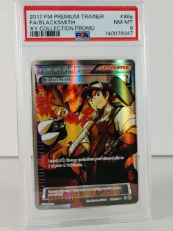Blacksmith - Ultra Rare - XY Flashfire - POKEMON - #88a - PSA 8 - Image 2