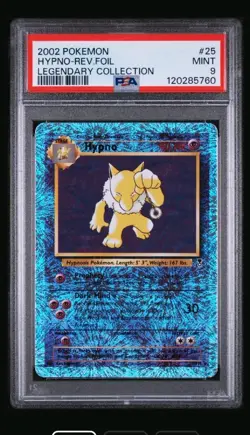 Hypno Legendary Collection Reverse Holo 25/110 PSA 9 Mint Pokemon 2002 Vintage - Image 1