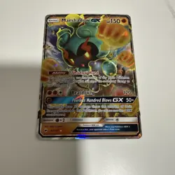 Pokemon Marshadow GX Ultra Rare SM Burning Shadows 80/147 NM - Image 1