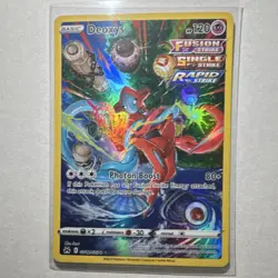 Pokemon Deoxys GG12/GG70 Ultra Rare Holo Crown Zenith Galarian Gallery 120 HP - Image 1