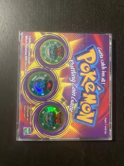1999 Pokemon Battling Coin Game Ivysaur and Venisaurs Evolution. Good Condition - Image 1