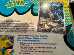 POKEMON CENTER STAMPED Ascended heroes ETB Brand New Sealed in Hand!!! ELITE TCG - Image 3