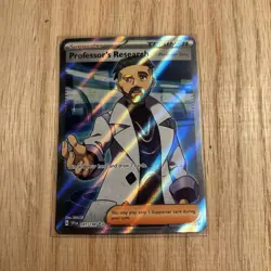 Pokemon TCG Professor's Research Full Art Scarlet & Violet Base Set 241/198 - Image 1
