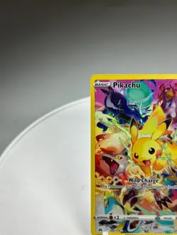 Pikachu Full Art Secret Rare 160/159 Crown Zenith Sword & Shield Pokemon 2023 NM - Image 2