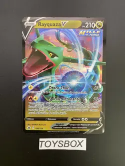 Carte Pokemon Rayquaza V 100/159 / Bloc EB Zenith Supremes EB12.5 / NEUF FR - Image 2