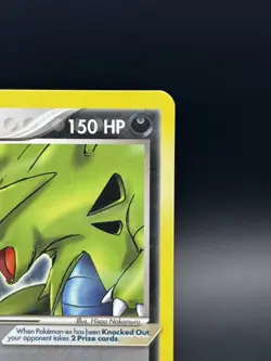 2004 Pokemon POP Series 1 Tyranitar ex 17/17 Non-Holo Rare Vintage LP/NM - Image 5