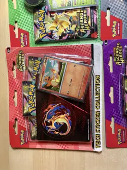 Pokemon Ascended Heroes Tech Sticker Collection Blister Bundle! (LOT Of 4) - Image 2