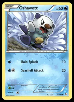 Pokemon Oshawott Boundaries Crossed #39/149 - Image 1