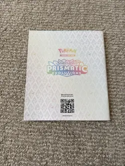 PRISMATIC EVOLUTIONS Players Guide - Scarlet & Violet Pokemon TCG ETB Book (NEW) - Image 2