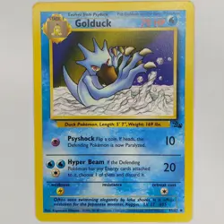 Golduck - 35/62 Fossil Unlimited Uncommon Pokemon - NM/LP - Image 1