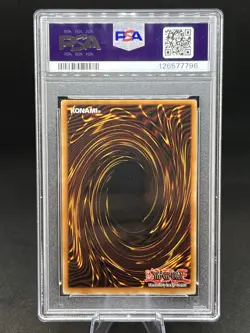 2002 SDK-001 Blue-Eyes White Dragon PSA 9 Vintage Yu-Gi-Oh Misprint / Name Shift - Image 2