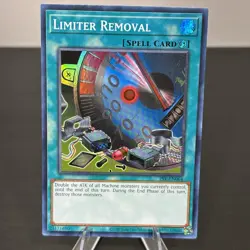 YuGiOh Limiter Removal PSV-EN064 Super Rare 25th Anniversary NM - Image 1