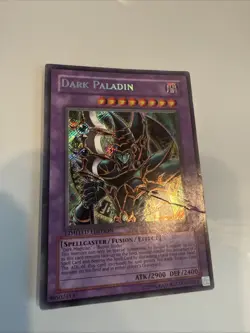 Yugioh Dark Paladin Holo Limited Edition DMG001 - Image 1