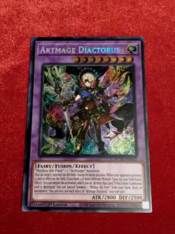 Yu-Gi-Oh! - Artmage Diactorus - DUAD-EN032 - Secret Rare - 1st Edition Unplayed - Image 1