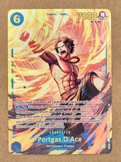 Portgas.D.Ace OP13-119 SEC ENGLISH NM One Piece - Image 3