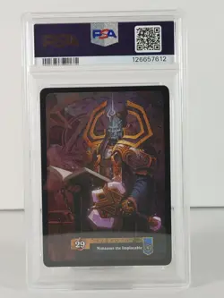 Nimaasus the Implacable - Foil - Burning Crusade Promo - Warcraft - #1 - PSA 7 - Image 2