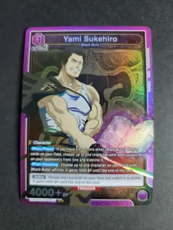 Yami Sukehiro SR Super Rare 015 Union Arena Black Clover - Image 1