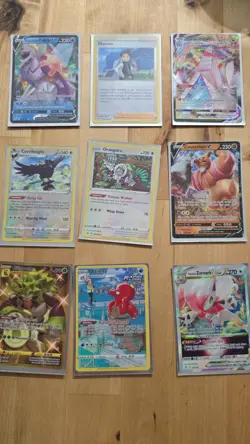 Pokemon Cards Random Lot of 9 - Image 1