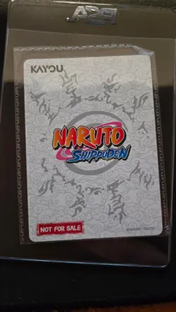 Naruto Uzumaki PSA Magazine Exclusive Promotional Card December 2025 - Image 2