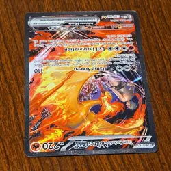 Pokemon TCG Team Rockets Moltres EX Holo Card 229/182 Sir Destined Rivals - Image 3