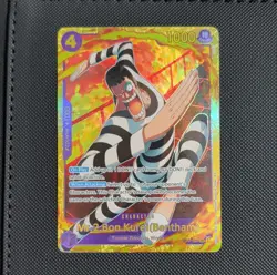One Piece Card Game Mr.2 Bon Kurei EB01-061 SEC 1000 Power Bandai Engl… - Image 1