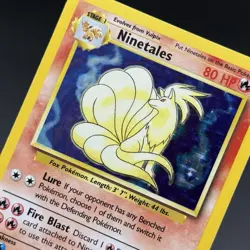 Ninetales 12/102 - HOLO RARE - BASE SET - VINTAGE WOTC POKEMON CARD - Image 4